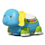 FRESHE Toddler Toys, 5 in 1 Elephant Musical Crawling Toys with Lights & Music, Baby Toys for 12-18 Months, Sensory Toy for Toddlers 1-3