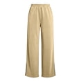 thumbnail image 5 of Gytharion Women's Wide Leg Yoga Sweatpants Solid Color High Waist Elastic Drawstring Loose Split Joggers Casual Track Pants with Pockets, 5 of 5