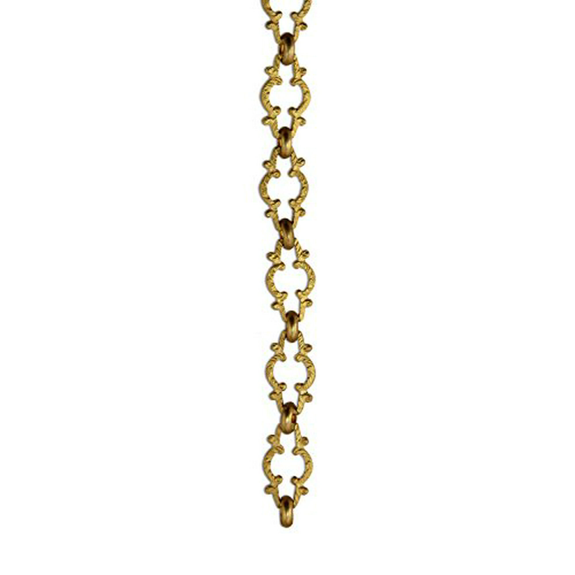 Rch Hardware Ch 36 Ad Decorative Acid Dipped Solid Brass Chain For Hanging Lighting Motif Unwelded Links 1 Foot Walmart Canada