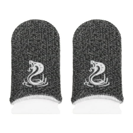 

2pcs Gamer Sleeve Sweatproof Dedales Finger Cover Touch Screen Fingertips Sleeve