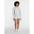thumbnail image 2 of No Boundaries Sleepwear Top with Long Sleeves, Women’s XXS-3X, 2 of 5