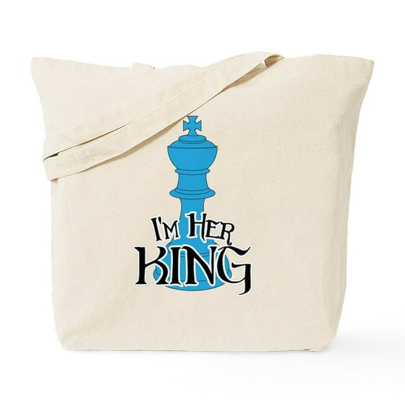 CafePress - I'm Her King Tote Bag - Unisex Canvas Tote Bag, Beige, 1-Piece
