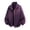 Purple, variant on Men's Windbreaker Jacket Spring Fall Stand Collar Baseball Trendy Coat Polyester Long Sleeve Relaxed Fit for Outdoor Daily Commute Couples Mens Fashion