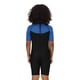 thumbnail image 4 of Regatta - Traje de Neoprene Shorty para Niños/Niñas (Negro, Azul Náutico), 4 of 6