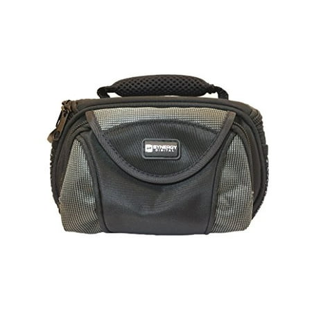 Bell Howell Dnv16hdz Bell & Howell DNV16HDZ Camcorder Case Camcorder and Digital Camera Case - Carry Handle & Adjustable Shoulder Strap - Black / Grey - Replacement by Synergy ()