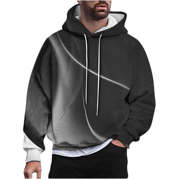 Cyber and Monday Sales 2024 Men's Fashion Hoodies & Sweatshirts Yellow 1/4 Zip Pullover Men Plus Size Men's Hoodies on Sale Black Sweaters for Men V Neck
