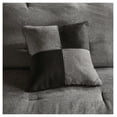 thumbnail image 4 of Grey Queen Comforter Set 7 Piece Faux Suede - Soft Textured Bedding - Cabin Style Bedroom Decor - Includes Bed Skirt & Pillows, 4 of 4