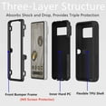 thumbnail image 2 of [PST] Google Pixel 7A Hard Defender Case, Anti-Drop Triple 3 Layers Shockproof Heavy Duty Defender Hard Case Cover, 2 of 4