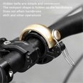 thumbnail image 3 of Bicycle Bell Retro Copper Bell Metal Clamp Safety Warning Alarm Gold, 3 of 5