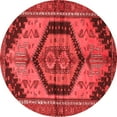 thumbnail image 1 of Ahgly Company Indoor Round Persian Red Traditional Area Rugs, 7' Round, 1 of 4