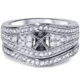 thumbnail image 2 of Pompeii 1/2ct Diamond Engagement Mount Set 14K White Gold (G/H,I1), 2 of 4