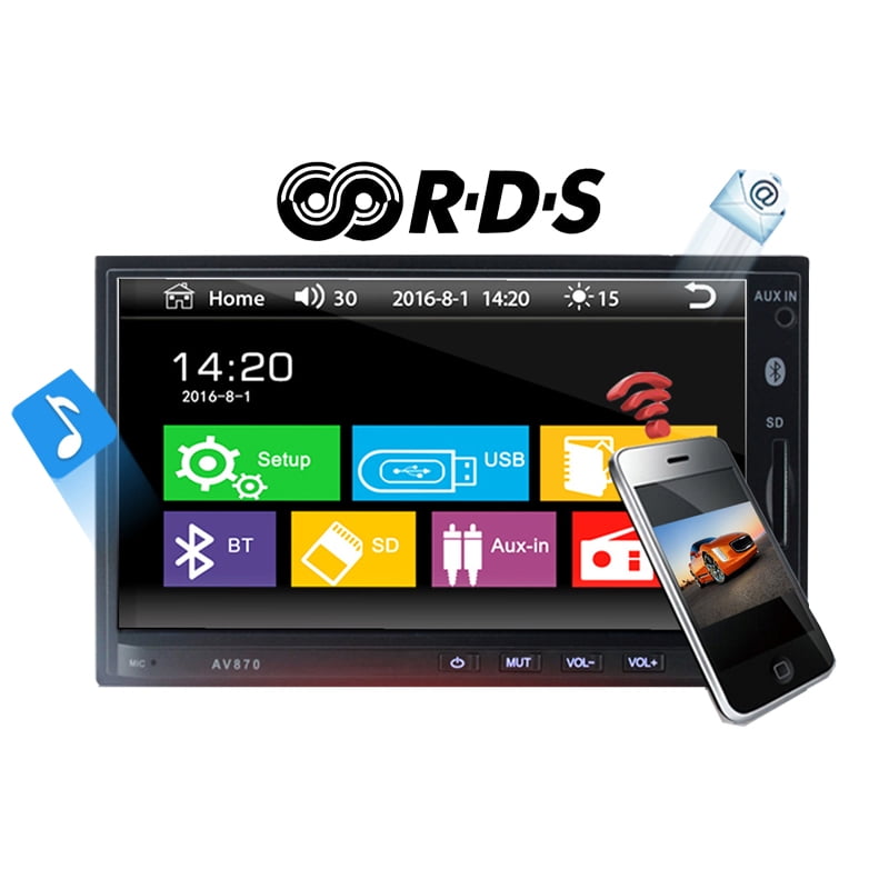 7‑Inch Car MP5 Player Bluetooth RDS Radio Car Audio Stereo for Universal Cars