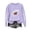 Light Purple #8, variant on Evdexr Womens Heart Football Graphic Sweatshirt 2026 Oversized Long Sleeve Crew Neck Pullover Fall Winter Casual Relaxed Lightweight Tops 3XL