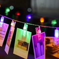 thumbnail image 4 of None Picture String Lights, 20 LED Photo Clips String Lights Battery Operated Fairy String Lights Photo Clip for Hanging Pictures, Cards, Artwork, 4 of 9