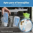 thumbnail image 3 of Dr. Brown's Opciones anticólicos + biberones estrechos, 0 m+ nivel 1 pezón – botella para reducir los cólicos, paquete de 4, 8 onzas, diseños Blue, 3 of 14