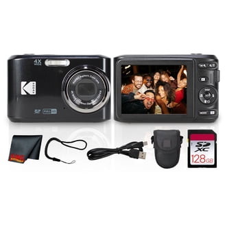 Kodak, Digital Camera, FZ53, 16MP Compact HD Video Red - Walmart.com