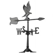 Whitehall Eagle Accent Weathervane, Black
