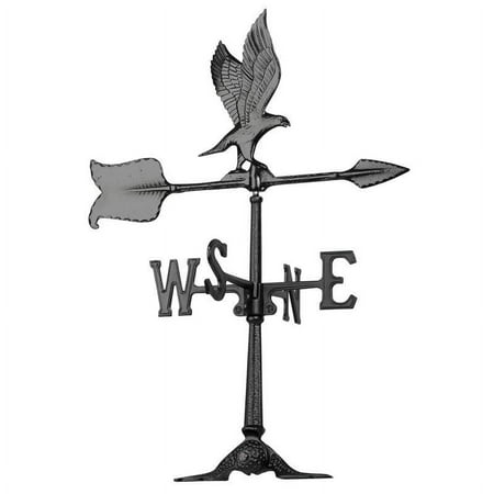 Whitehall Eagle Accent Weathervane, Black