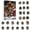 E, variant on XHKUYI Christmas Woodland Animals Advent Calendar 2026, 24 Days Christmas Countdown Calendar with 24 PCS Tree Hole Animal Ornaments, Surprise Christmas Gifts for Kids & Nature Lovers