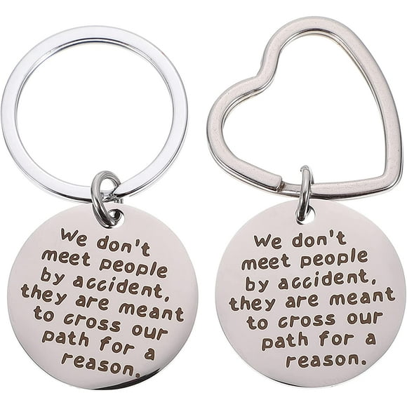 HTOOQ 2pcs Enjoy Retirement Keychain Funny Work Retiree Keychain Coworker Leaving Gifts Going Away Gifts Keyrings Silver - -