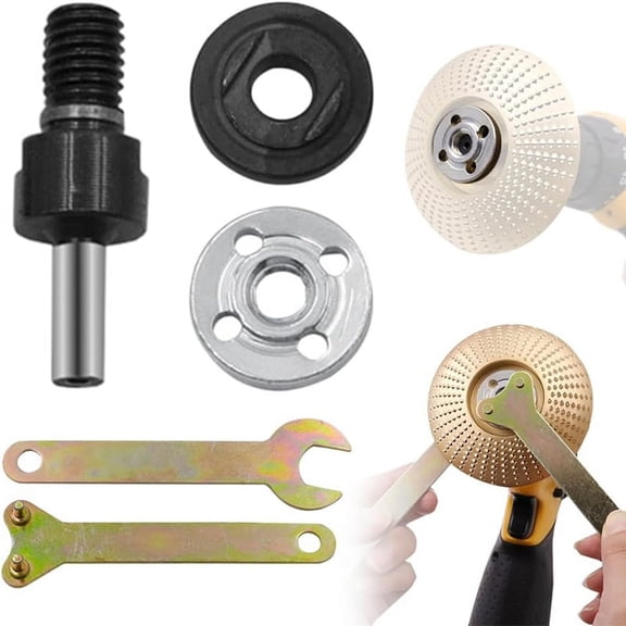 Electric Drill Angle Grinder Connecting Rod Set,10mm Adjustable Rotary Driver Cutter Shaft,for Cutting Disc Polish Disc