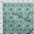 thumbnail image 3 of oneOone Cotton Cambric Dusty Teal Green Fabric Medical Sewing Craft Projects Fabric Prints By Yard 56 Inch Wide, 3 of 4