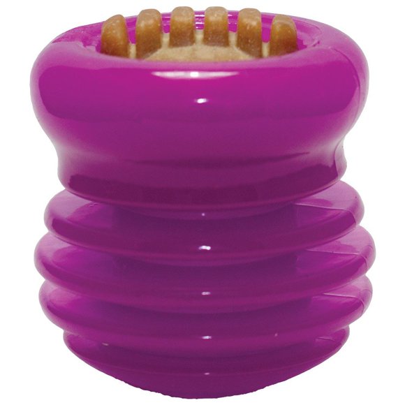 Starmark Balle de Friandise Éternelle pour Chien Grande Rose 3.75 Pouces X 3.75 Pouces X 4.5 Pouces
