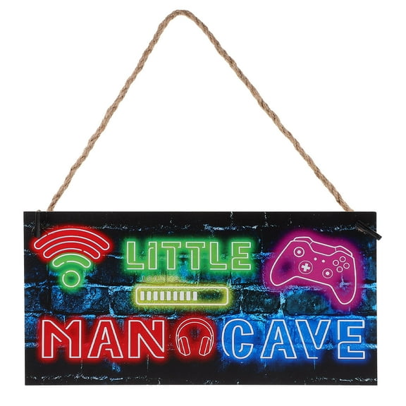 Toyandona Boys Playroom Decor Wood Neon Sign 1Set