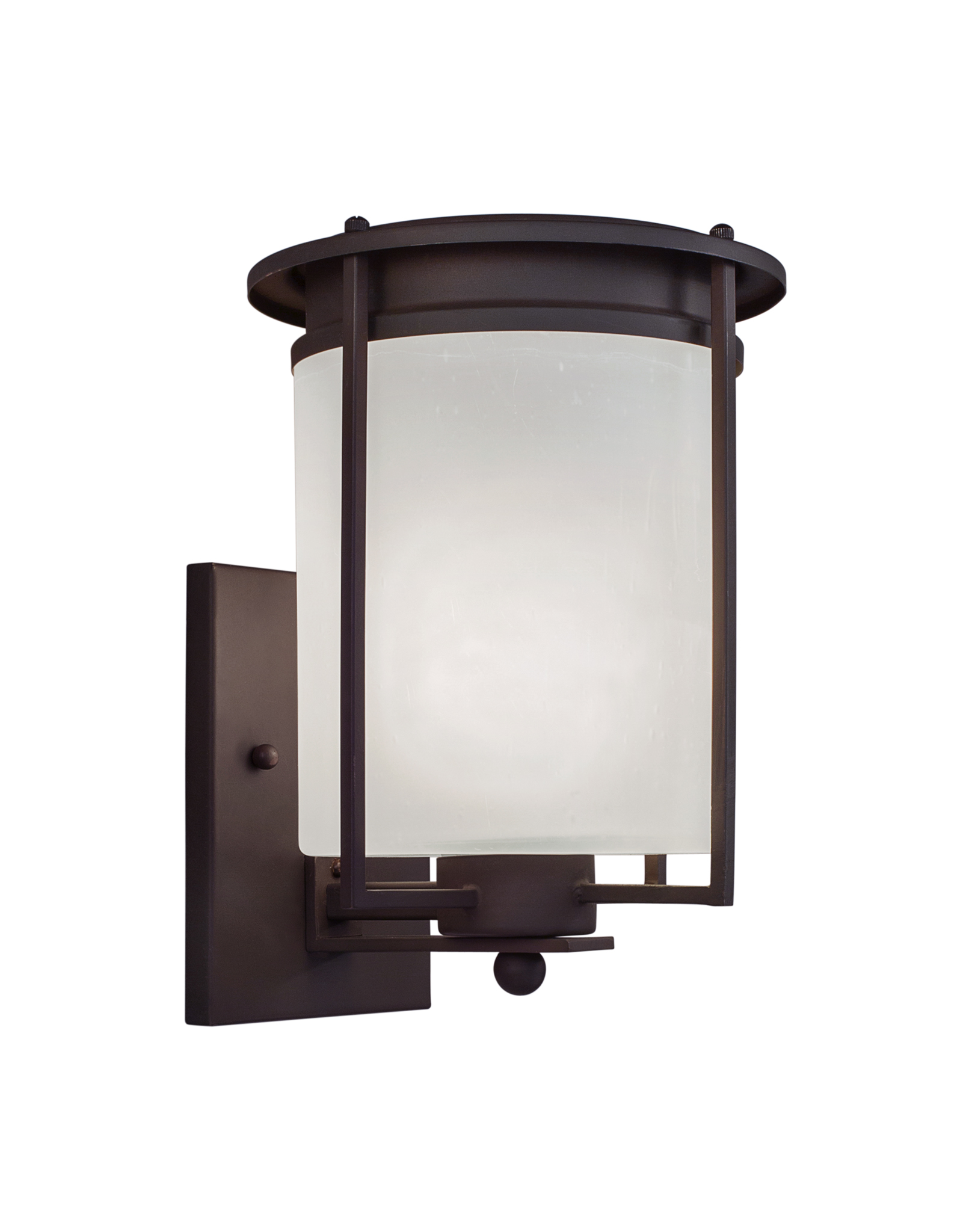 Forte Lighting 1146-01 1 Light 9-3/4" High Outdoor Wall Sconce - Bronze - image 3 of 4