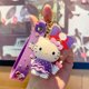 thumbnail image 1 of Nuevo creativo 3D PVC dibujos animados Anime llavero con anilla para llaves colgante al por mayor Linda figura de Sanrio vestir llavero de Hello Kitty regalos, 1 of 4