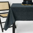 thumbnail image 4 of Thyme & Table 84" Rectangle Tablecloth, Navy and Gold Celestial, 4 of 5