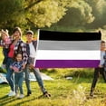 thumbnail image 4 of OutmaxHome Flag Outdoor 3x5 Sewn Stripes Progress Gay LGBT Lesbian Transgender Bisexual Flags Fade Resistant for Indoor Outdoor, 4 of 8
