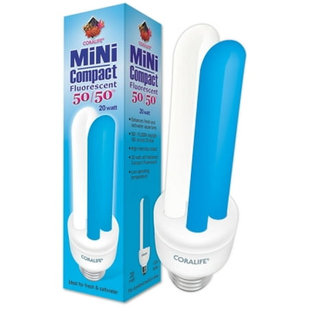 Coralife 5050 Mini Compact Fluorescent Bulb - 8