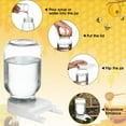 thumbnail image 2 of Plastic Bee Feeders for Hive Front Hive Entrance Feeders Bee Watering Station Bee Hive Feeder Water or Sugar Syrup Feeding Equipment Beekeeper Tool Drinking Water Beekeeping Equipment 16cm, 2 of 5