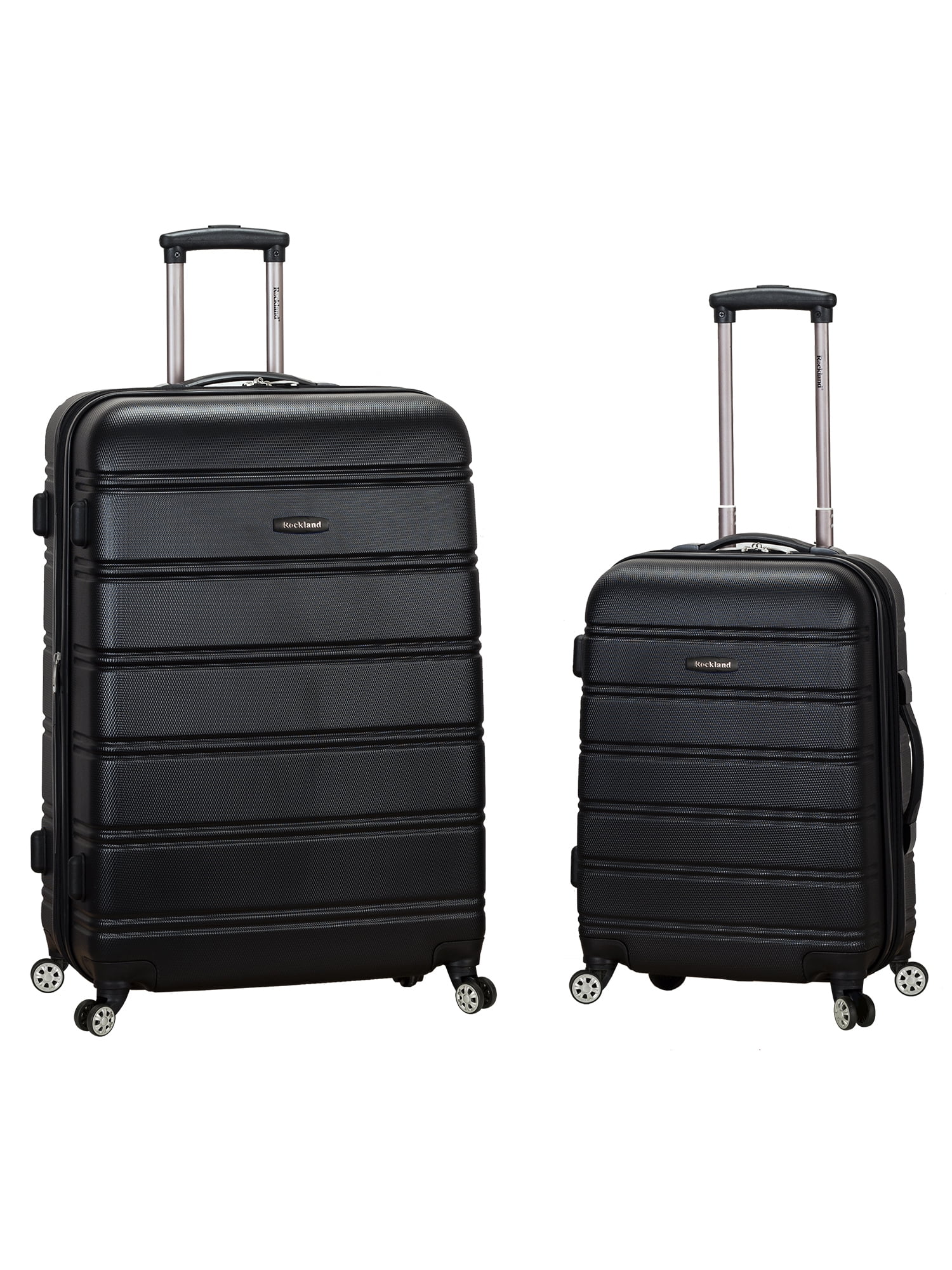 Rockland Melbourne 2 Piece Hardside Spinner Luggage Set