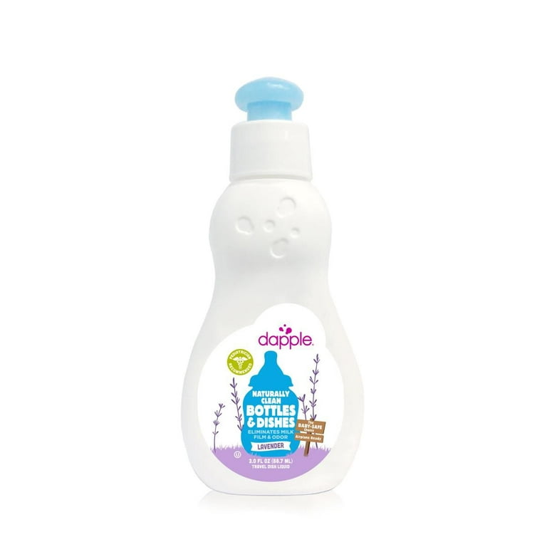 Dapple Baby Bottle & Dishes Liquid Soap, Lavender, 3 oz 