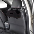 thumbnail image 4 of TABLETREANDS Organizador De Asiento Trasero Para Automóvil Con Portavasos Y Soporte Para Pañuelos Color Negro, 4 of 8