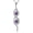 Feb-Amethyst Purple, variant on Infinity Round Birthstone Pendant Necklace 925 Sterling Silver Gemstone Infinity Necklace with 18+2 Inch Chain for Anniversary Women Gifts