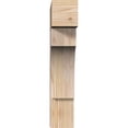 thumbnail image 2 of Ekena Millwork 3 1/2"W x 14"D x 18"H Westlake Block Smooth Bracket, Douglas Fir, 2 of 4