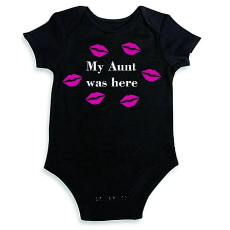 

My Aunt Was Here Onesie Gift for Niece - Shortsleeve