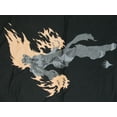 thumbnail image 2 of Chandra Nalaar Men's Black Graphic T-Shirt--5XL, 2 of 3