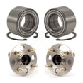 thumbnail image 1 of Kugel Front Rear Wheel Bearing and Hub Assembly Kit for Car Hyundai Accent Kia Rio Rio5 Non-ABS - Left Right Side (Driver Passenger) K70-101570, 1 of 8