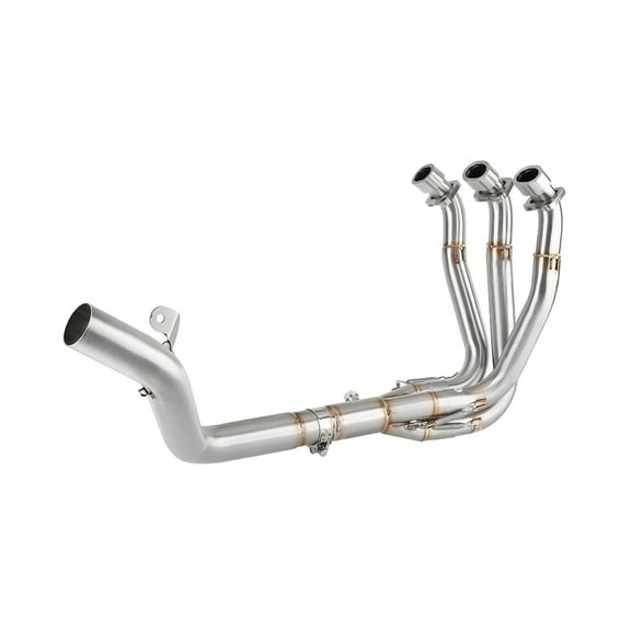 For Triumph Street Triple 2017 2018 2019 2020 2021 2022 Street Triple 765, R, S, RS Escape Motorcycle Exhaust Header Link Pipe 51MM Slip-on