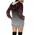 Long Sleeve Hoodies Dress 2025 Fall Trendy Texture Sweatshirts Outfits