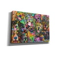 thumbnail image 2 of Epic Graffiti 'Best Friends' by Dean Russo, Canvas Wall Art, 26"x18", 2 of 8