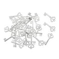thumbnail image 2 of HOMYL Alloy Key Pendants, Bulk Vintage Key Set, Charms for Jewelry Making, Bright 100pcs, 2 of 8