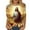 Beige, variant on TSADFHJI Peplum Tops for Women Summer Ladies Fashion Casual Easter God Bunny Egg Printed Mid Sleeve Crew Neck Top T Shirt M Beige