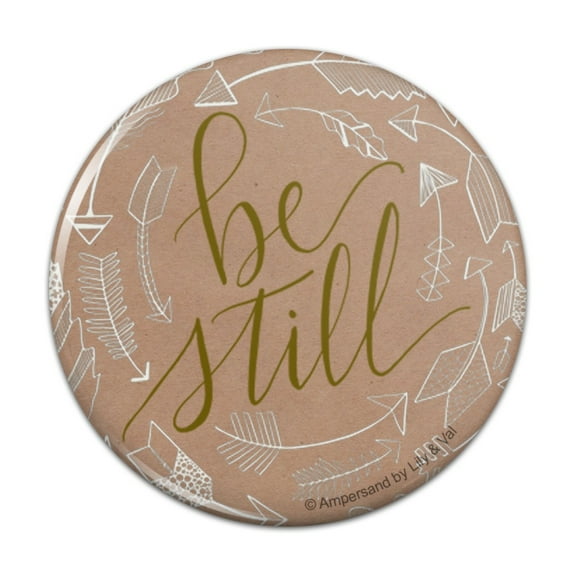 Be Still Arrows Pinback Button Pin