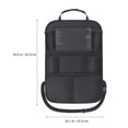 thumbnail image 2 of Houderco 2Ud Organizador De Asiento Para Auto Negro Con Múltiples Bolsillos Para Guardar Teléfono Y Objetos Pequeños, 2 of 8
