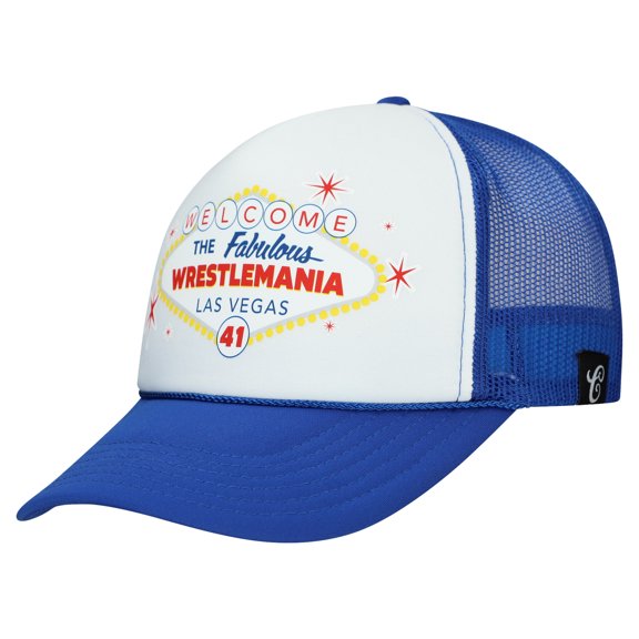 Men's White WrestleMania 2025 Contenders Adjustable Hat